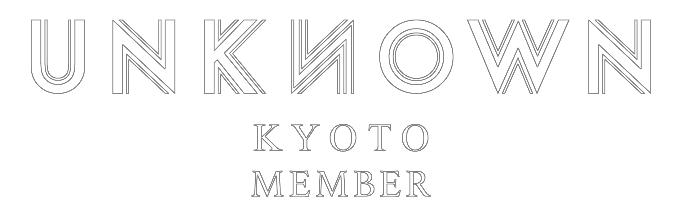UNKNOWN KYOTO MEMBER